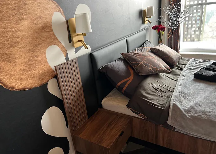 Premium With Garage & Smart Lock Center Апартаменты Катовице